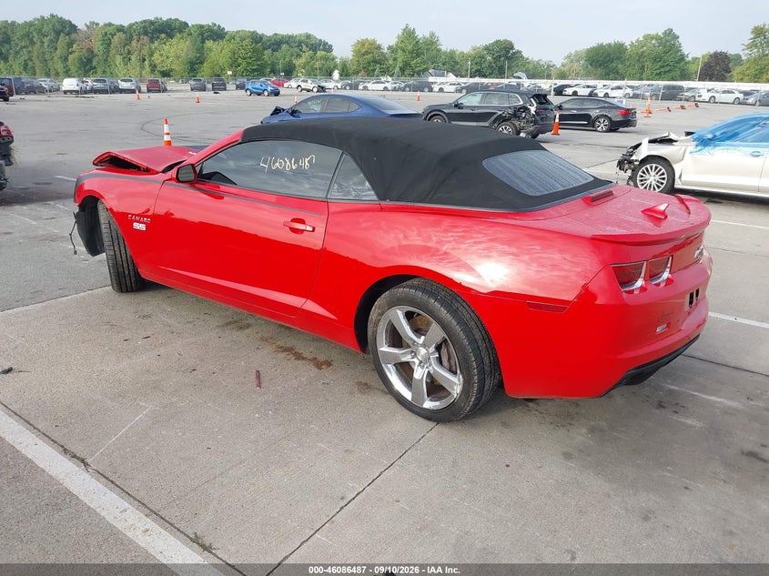 Vin: 2g1fk3dj6c9137715, lot: 46586095, chevrolet camaro 2ss 20123
