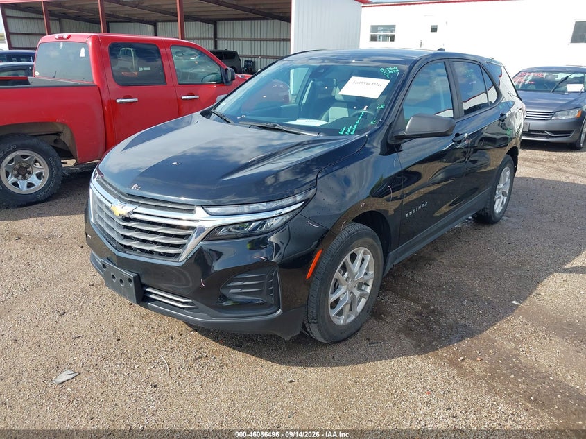 2024 Chevrolet Equinox Awd Ls, Удар сзади, IAAI, VIN 3GNAXSEG5RL135130 — фото 2