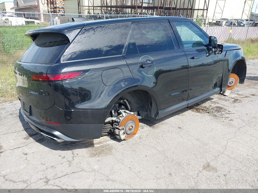 Vin: sal1p9eu4ra161497, lot: 46586123, land rover range rover sport se 20244