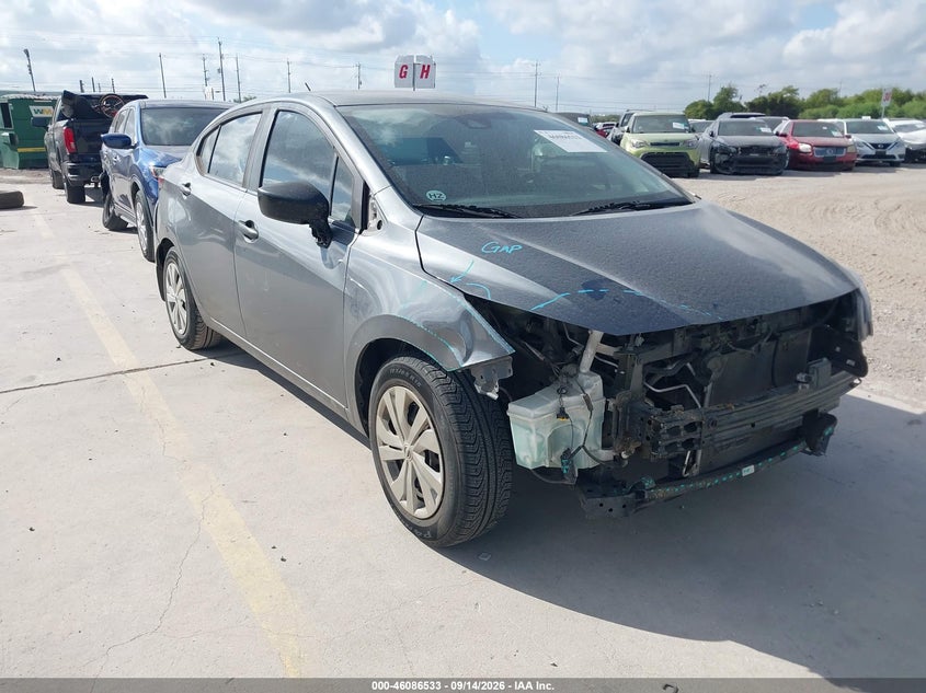 Vin: 3n1cn8dv8ml879875, lot: 46586140, nissan versa s xtronic cvt 2021 img_1