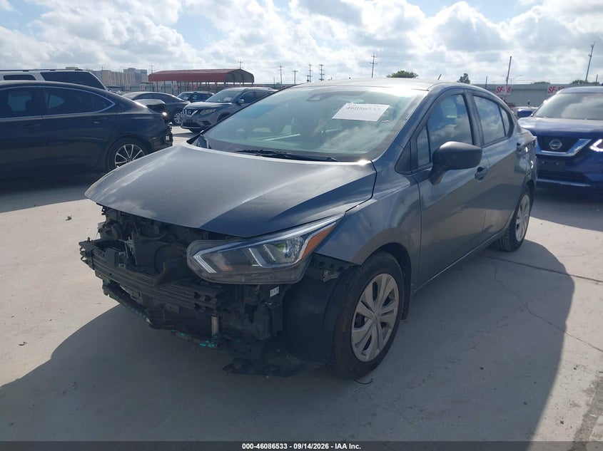 Vin: 3n1cn8dv8ml879875, lot: 46586140, nissan versa s xtronic cvt 20212