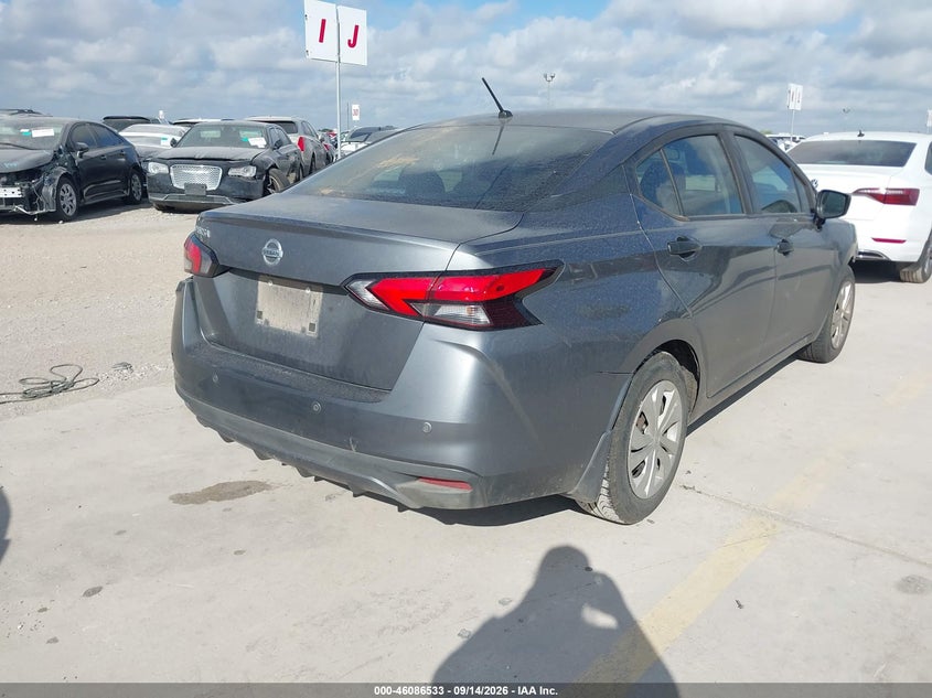 Vin: 3n1cn8dv8ml879875, lot: 46586140, nissan versa s xtronic cvt 20214
