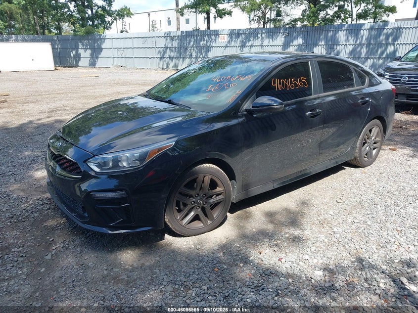 Vin: 3kpf34ad4me284112, lot: 46586172, kia forte gt-line 20212