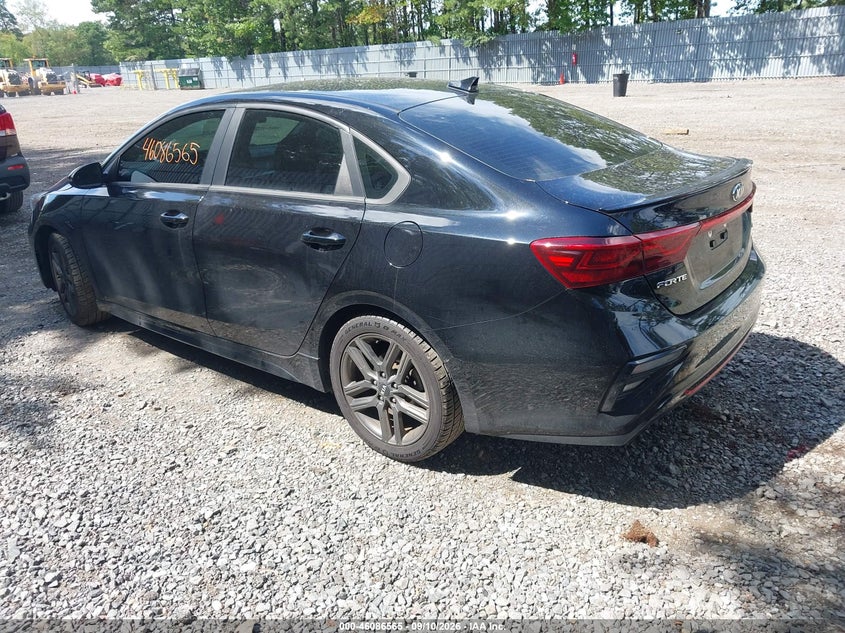 Vin: 3kpf34ad4me284112, lot: 46586172, kia forte gt-line 20213
