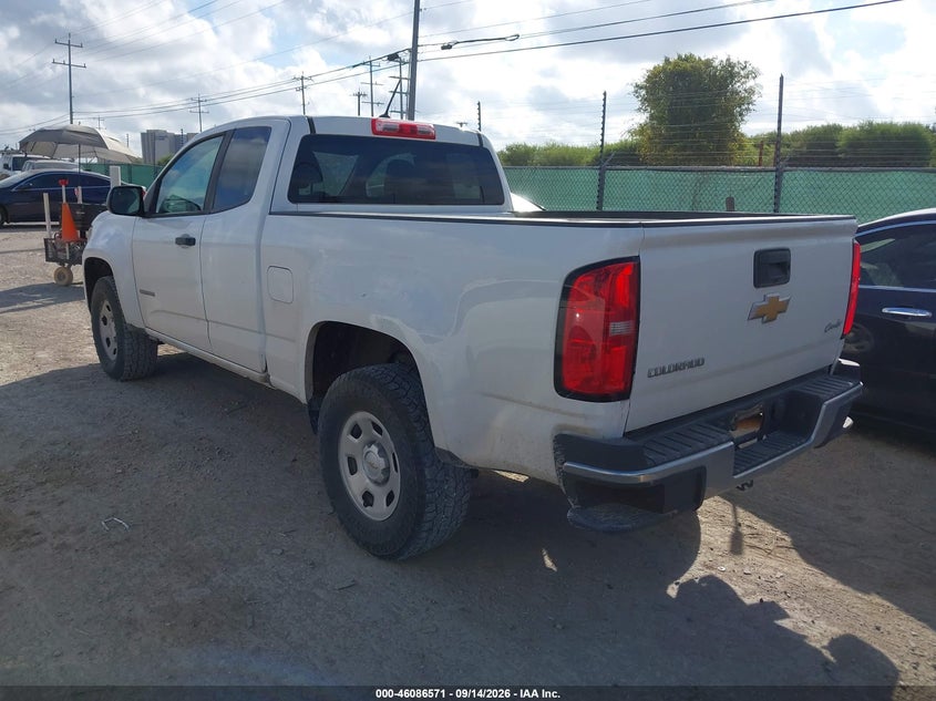 Vin: 1gchsbea8k1290799, lot: 46586178, chevrolet colorado wt 20193
