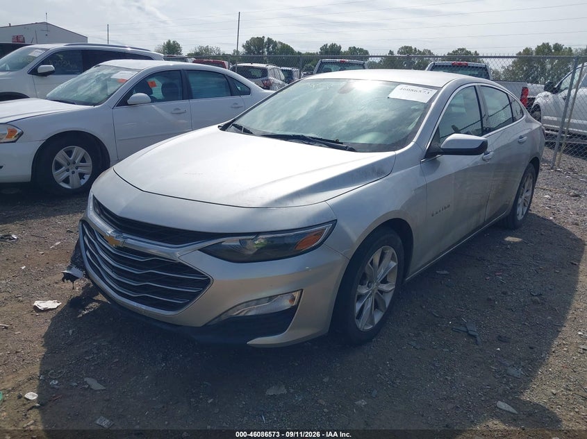 Vin: 1g1zd5st8mf019035, lot: 46586180, chevrolet malibu fwd lt 20212