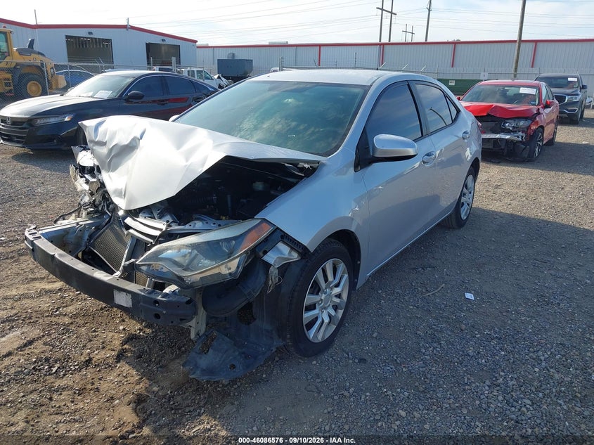 2016 Toyota Corolla, Front End, IAAI, VIN 2T1BURHE3GC716506 — photo 2