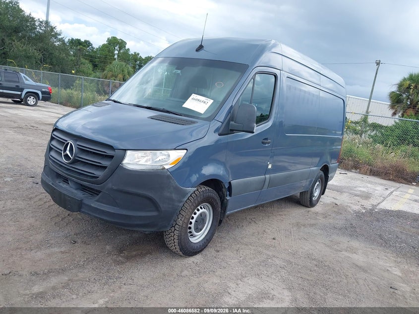 Vin: wd4pf0cd6kt004928, lot: 46586188, mercedes-benz sprinter 2500 high roof v6 20192
