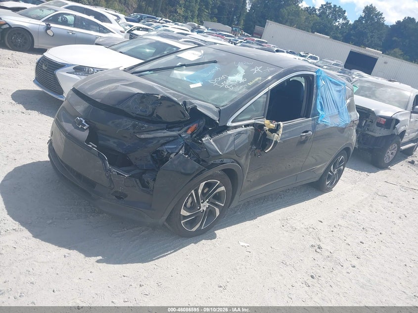 Vin: 1g1fx6s02p4183872, lot: 46586202, chevrolet bolt ev fwd 2lt 20232