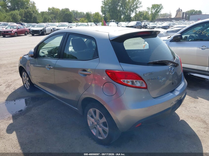 Vin: jm1de1ly0d0158273, lot: 46586204, mazda mazda2 touring 20133
