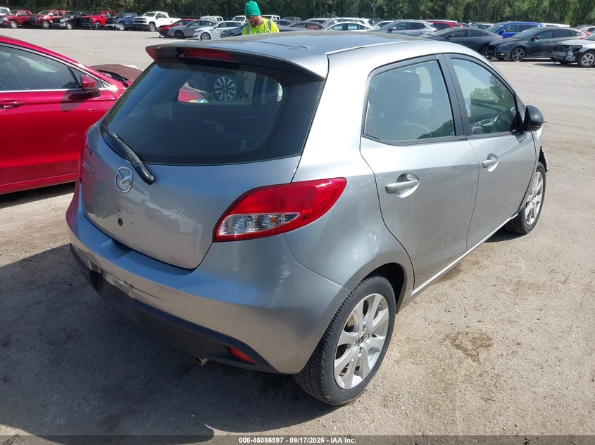 Vin: jm1de1ly0d0158273, lot: 46586204, mazda mazda2 touring 20134
