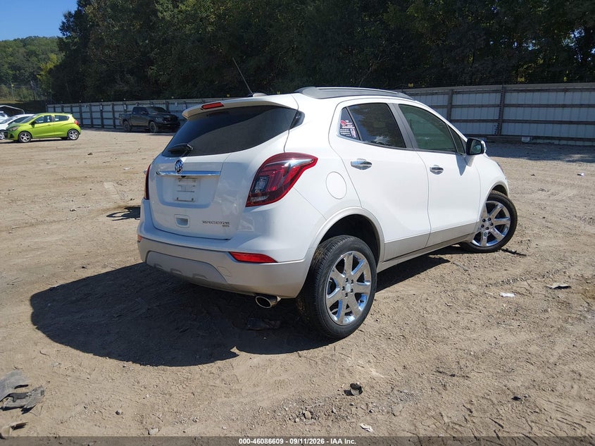 Vin: kl4cjgsm3kb916319, lot: 46586216, buick encore awd essence 20194