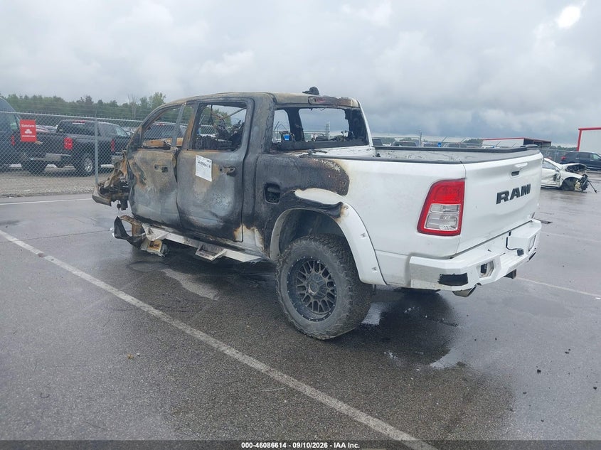 Vin: 1c6srffm0ln229112, lot: 46586221, ram 1500 big horn  4x4 5'7 box 20203