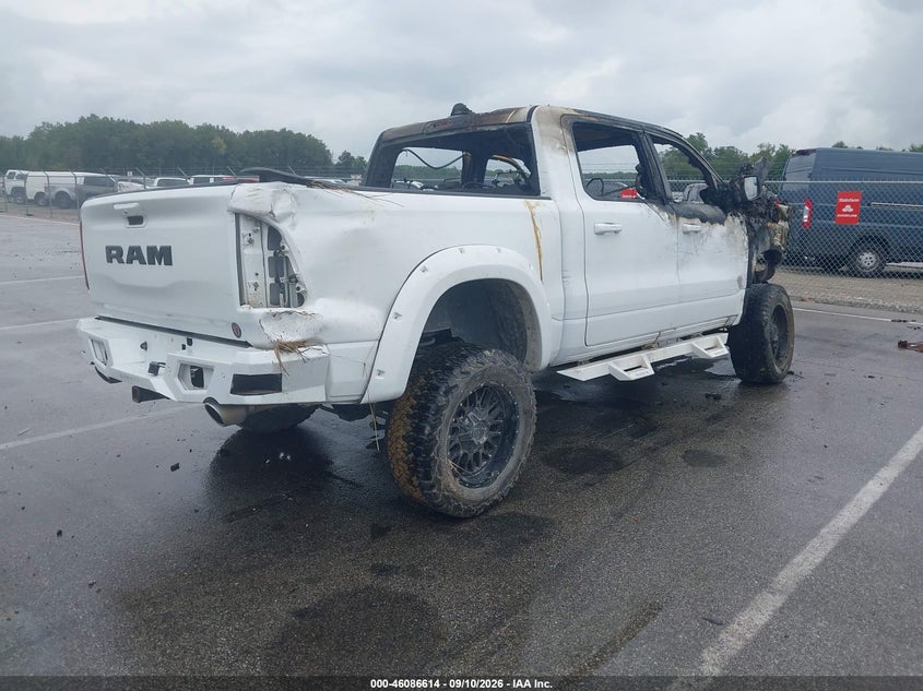 Vin: 1c6srffm0ln229112, lot: 46586221, ram 1500 big horn  4x4 5'7 box 20204