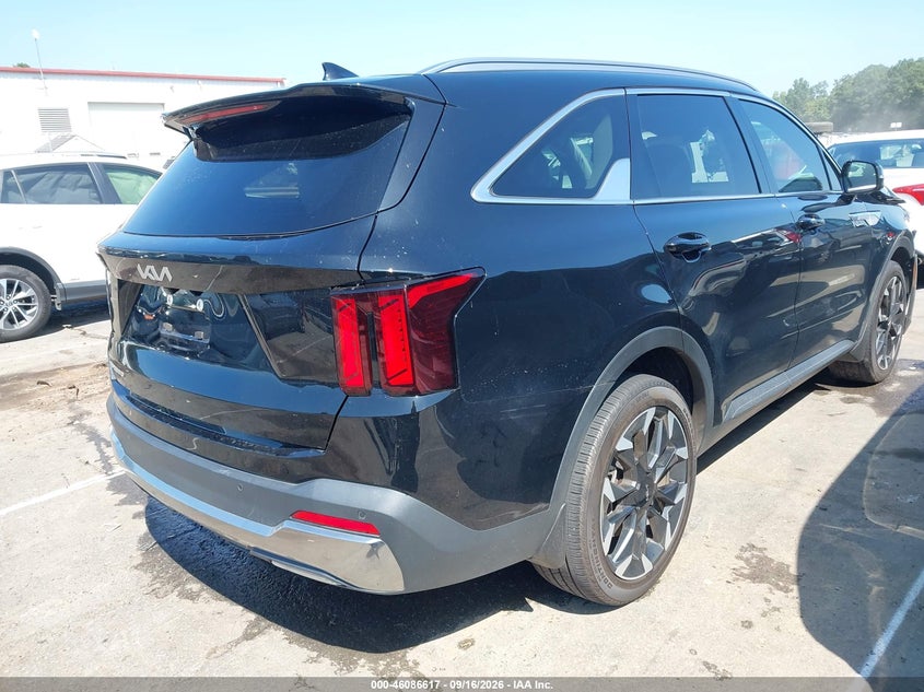 Vin: 5xyrh4jf3rg253959, lot: 46586224, kia sorento ex 20244
