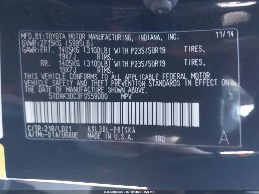 TOYOTA SIENNA - zdjęcie 9
