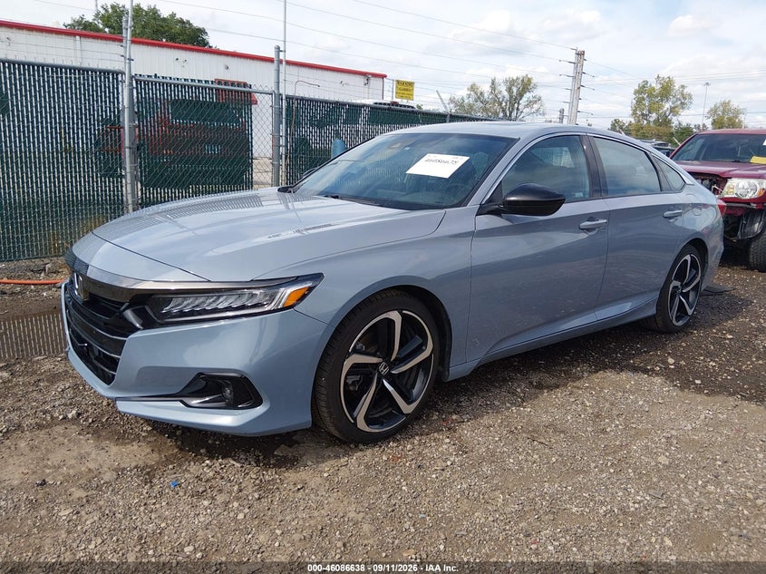 Vin: 1hgcv2f34na015633, lot: 46586245, honda accord sport 2.0t 20222