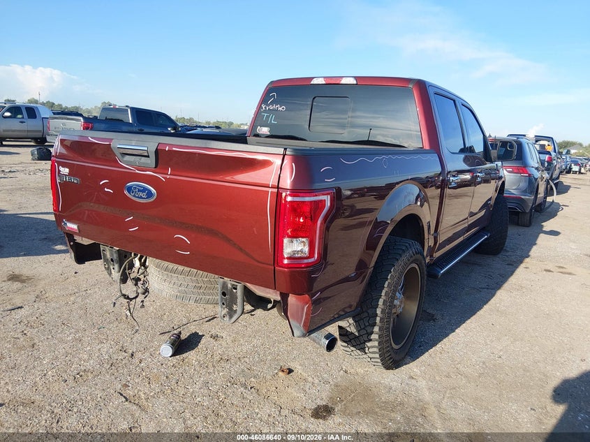 Vin: 1ftew1cp7gkf97990, lot: 46586247, ford f-150 xlt 20164