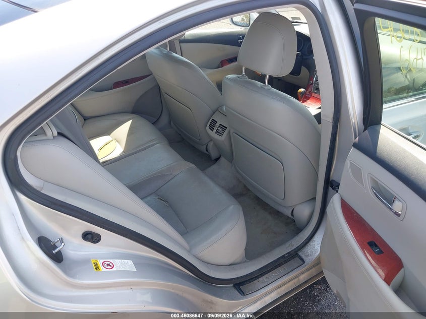 2007 LEXUS ES 350 auction photo 8