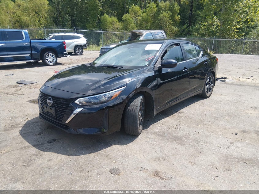 Vin: 3n1ab8cvxsy276413, lot: 46586263, nissan sentra sv 20252