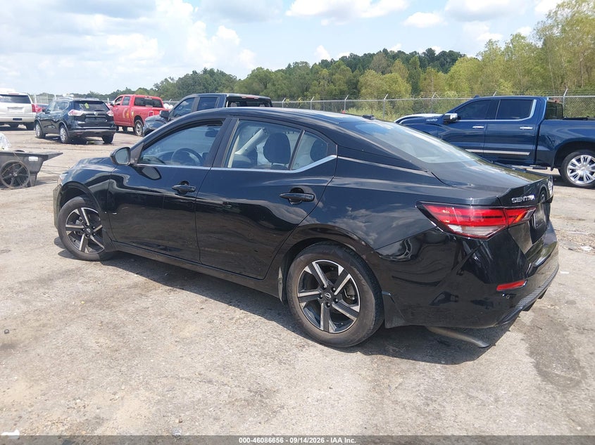 Vin: 3n1ab8cvxsy276413, lot: 46586263, nissan sentra sv 20253