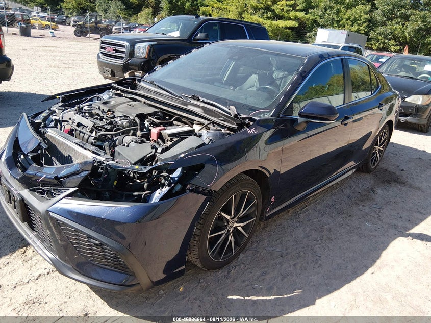 Vin: 4t1t11akxmu412551, lot: 46586271, toyota camry se 20212