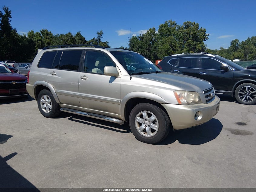 2002 TOYOTA HIGHLANDER auction photo 1