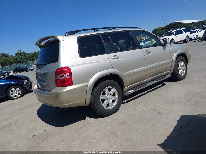 2002 TOYOTA HIGHLANDER auction photo 4