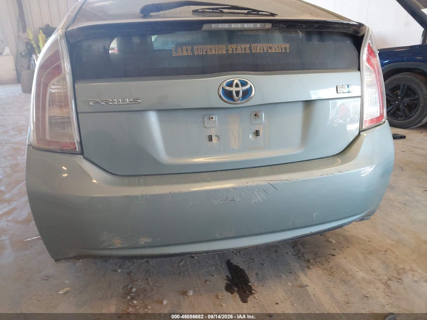 2013 TOYOTA PRIUS auction photo 6