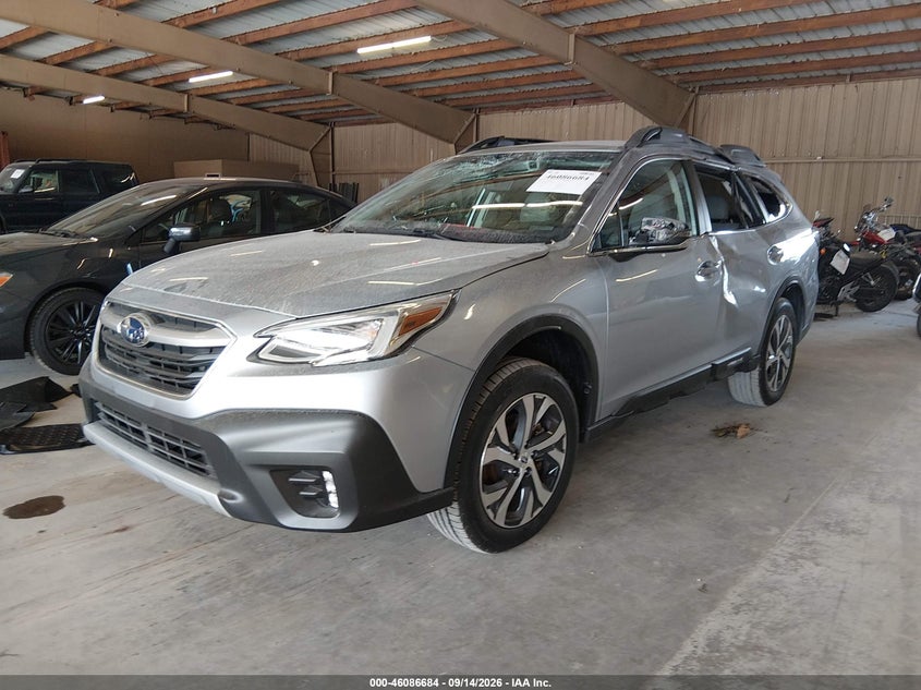 Vin: 4s4btanc8n3222960, lot: 46586291, subaru outback limited 20222