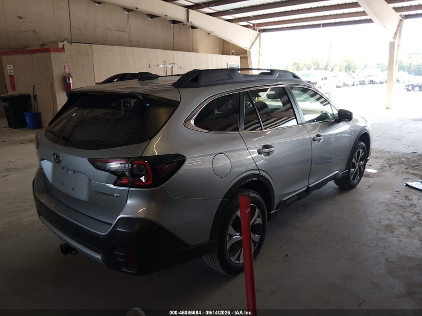 Vin: 4s4btanc8n3222960, lot: 46586291, subaru outback limited 20224