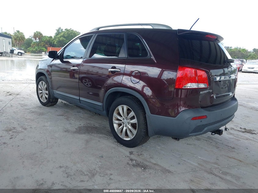 2011 KIA SORENTO auction photo 3