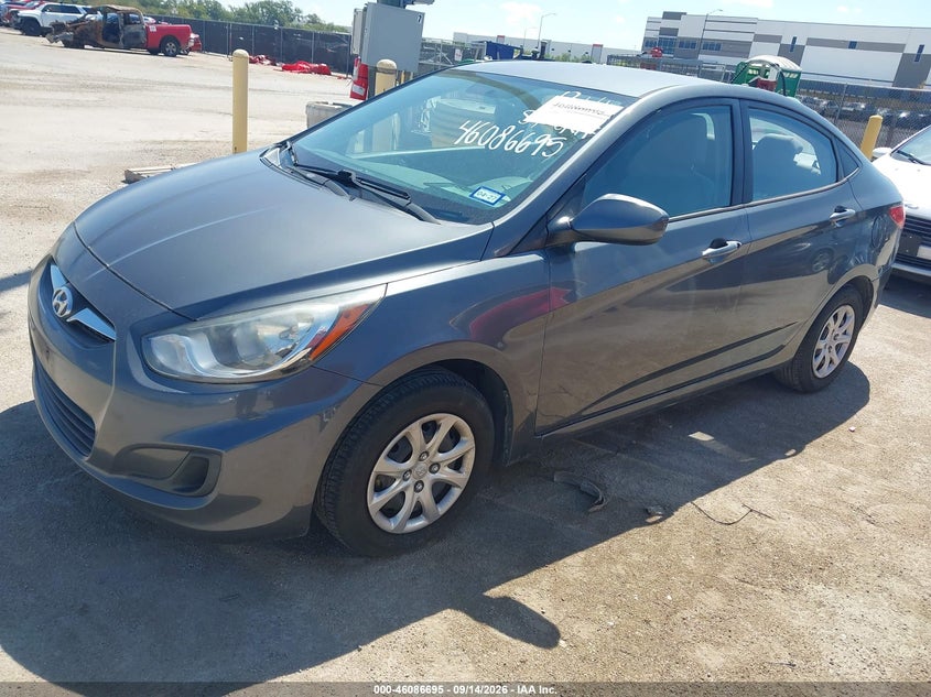 Vin: kmhct4ae3cu241761, lot: 46586302, hyundai accent gls 20122