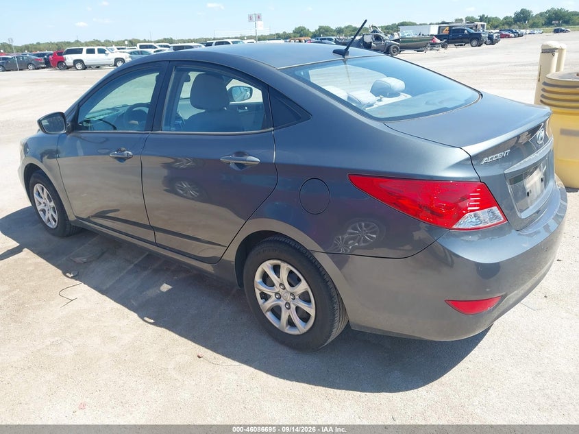 Vin: kmhct4ae3cu241761, lot: 46586302, hyundai accent gls 20123
