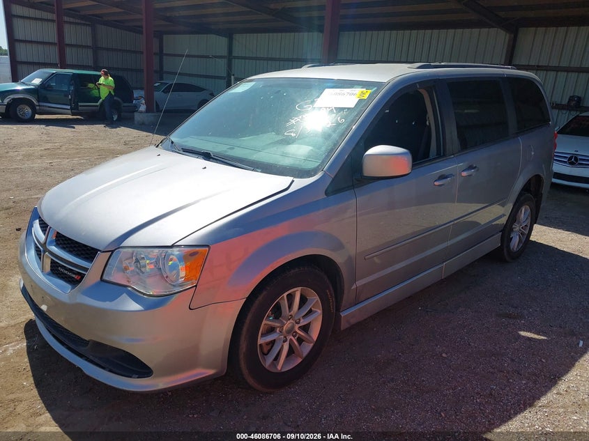 2015 Dodge Caravan, Right Side, IAAI, VIN 2C4RDGCG0FR691140 — photo 2