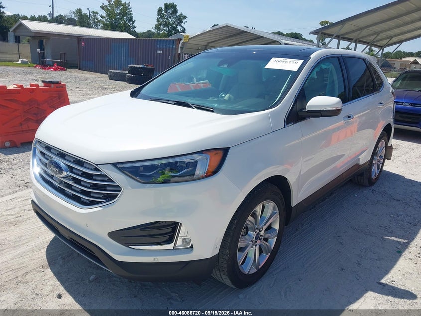 Vin: 2fmpk4k96lba04029, lot: 46586327, ford edge titanium 20202