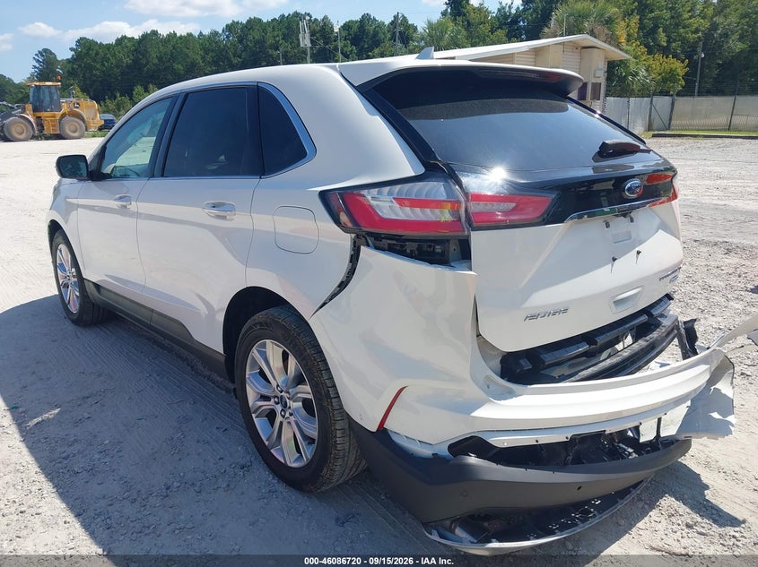Vin: 2fmpk4k96lba04029, lot: 46586327, ford edge titanium 20203