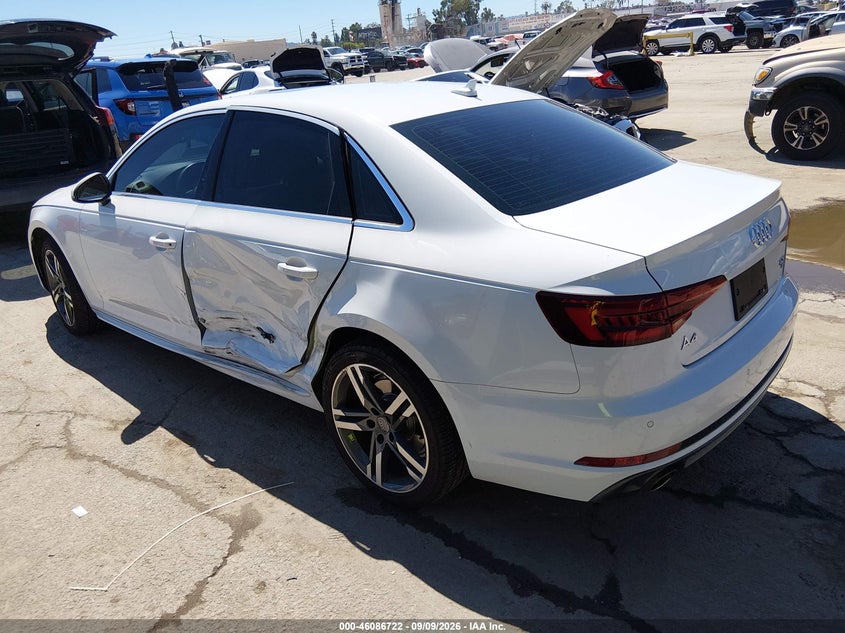 Vin: waulmaf40ja125896, lot: 46586329, audi a4 2.0t tech ultra premium/2.0t ultra premium 20183