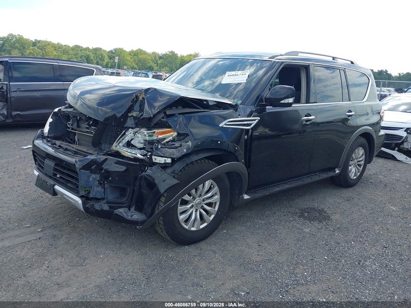 Vin: jn8ay2nc0h9510811, lot: 46586366, nissan armada sv 20172