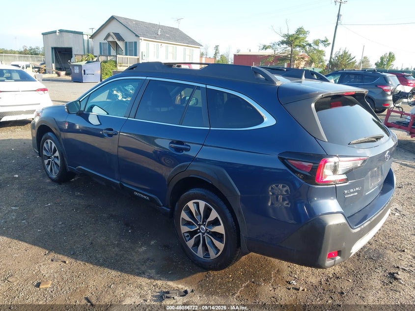 Vin: 4s4btgnd0p3219114, lot: 46586379, subaru outback limited xt 20233
