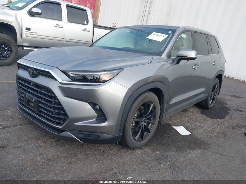 Vin: 5tdaaab59ss090930, lot: 46586395, toyota grand highlander platinum 20252