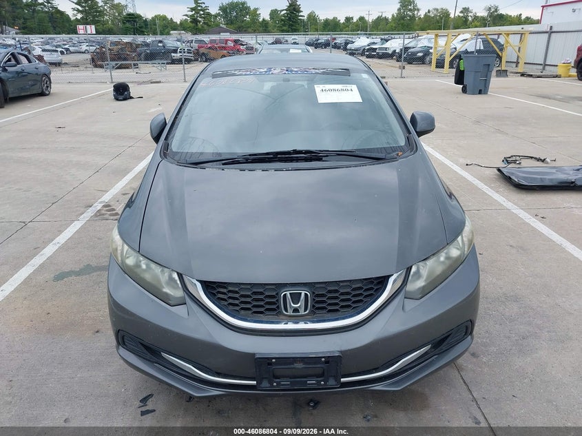 HONDA CIVIC 2013 VIN 2HGFB2F51DH572605