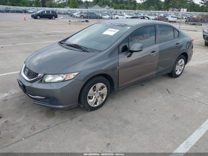 2013 HONDA CIVIC auction photo 2