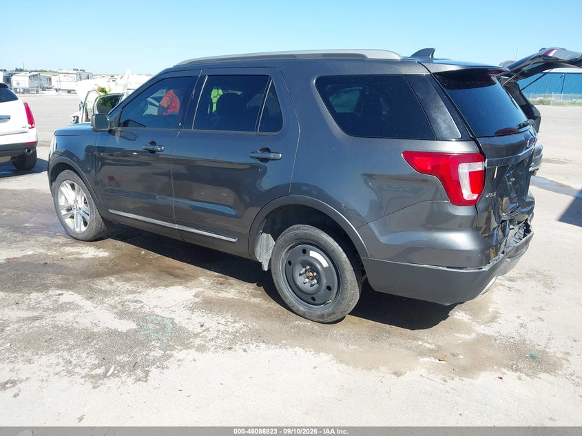 Vin: 1fm5k8d80hgb52812, lot: 46586430, ford explorer xlt 20173