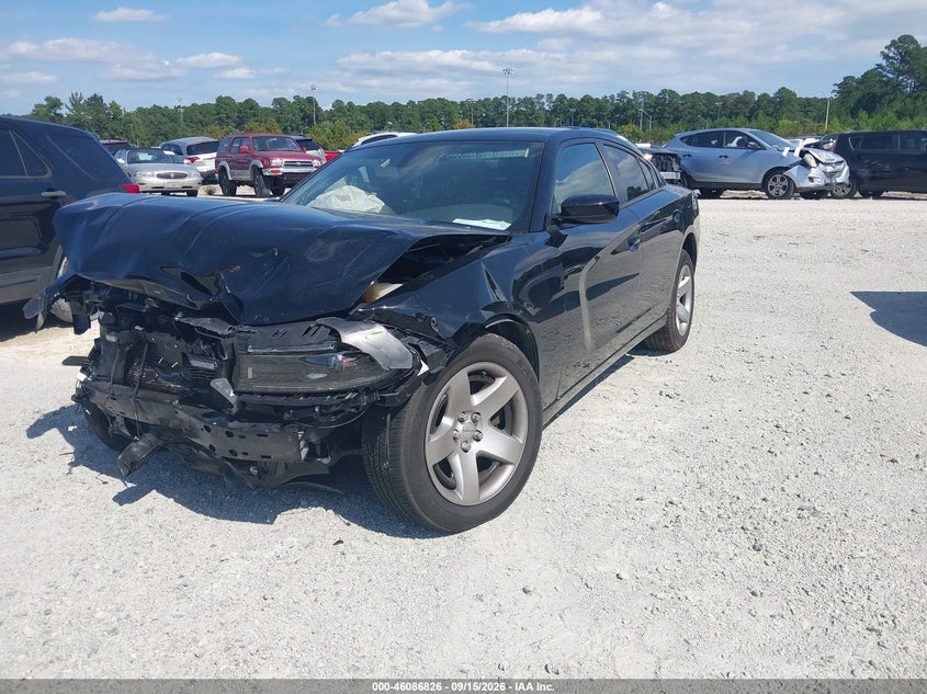 Vin: 2c3cdxat7ph670867, lot: 46586433, dodge charger police rwd 20232