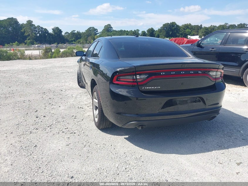 Vin: 2c3cdxat7ph670867, lot: 46586433, dodge charger police rwd 20233