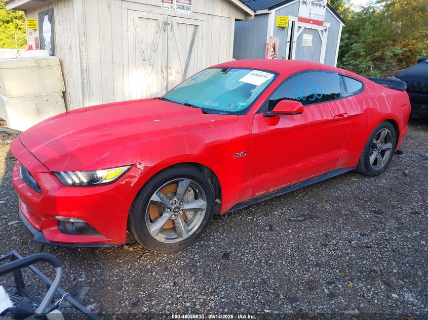 Vin: 1fa6p8cfxh5228676, lot: 46586437, ford mustang gt 20172