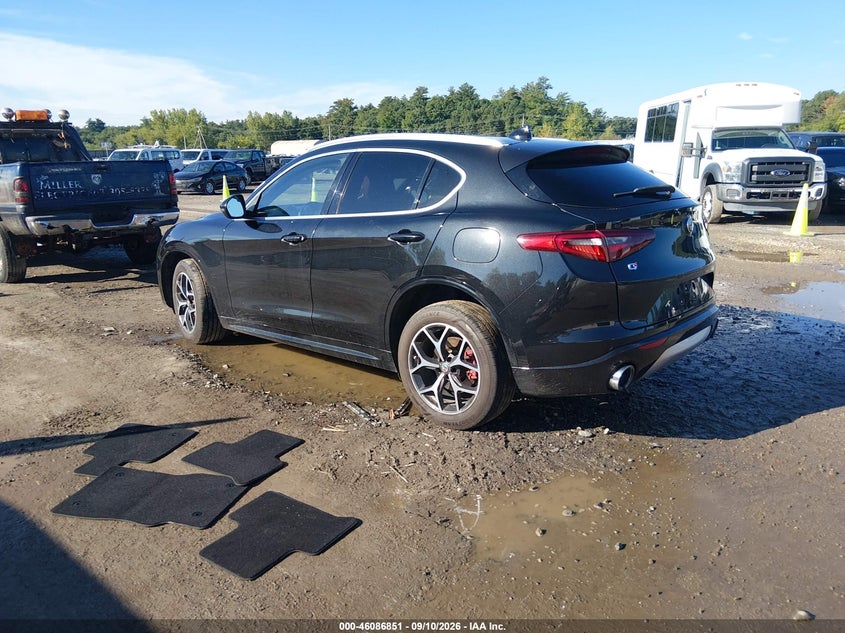 Vin: zaspakbnxl7c91111, lot: 46586458, alfa romeo stelvio ti awd 20203