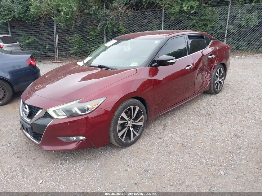 Vin: 1n4aa6ap1jc409999, lot: 46586464, nissan maxima 3.5 sv 20182