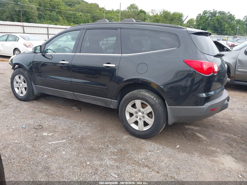 Vin: 1gnkrjed8cj369341, lot: 46586472, chevrolet traverse 2lt 20123